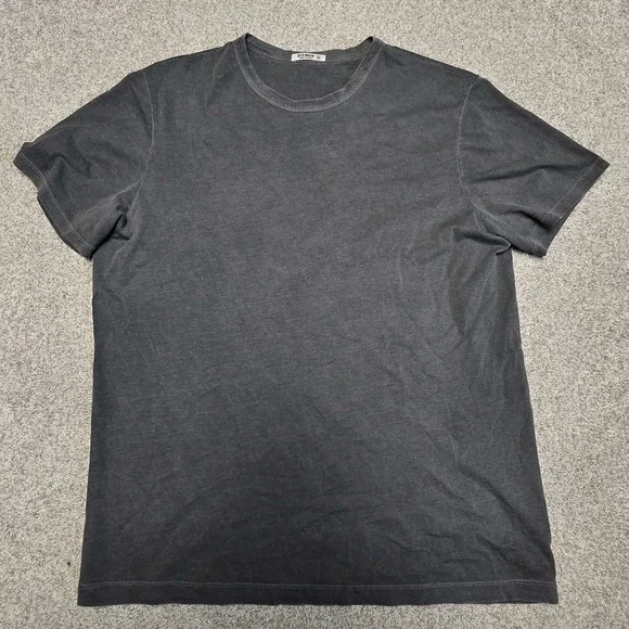 Buck Mason Pima Classic Tee Crewneck Short Sleeve Medium Coal Venice Wash Gray - Picture 3 of 8